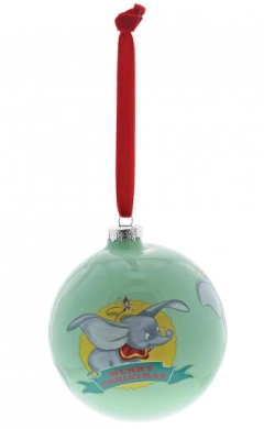 Dumbo First Christmas kerstbalDeze schattige glazen kerstbal van Dumbo is perfect voor de eerste kerst van een pasgeboren baby en kan worden bewaard als een waardevolle aandenken. Gepresenteerd in een merkdoos.