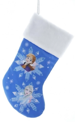 Kerstsok Frozen Anna en Elsa