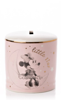 Minnie - Keramische Spaarpot Roze